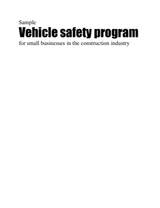 vehicle safety policy - Department of Consumer and Business Services