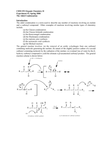 CHM 252 Organic Chemistry II