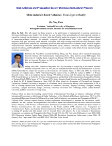 Information about IEEE Distinguished Lecturer Program