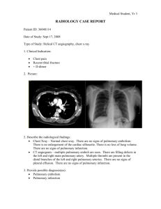 RADIOLOGY CASE REPORT