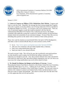 AFSA International Legislative Committee Bulletin 2014