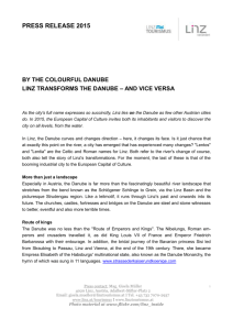 PRESS RELEASE 2015 BY THE COLOURFUL DANUBE LINZ