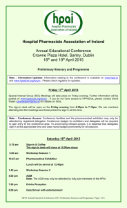 Registration and Conference Fees - HPAI