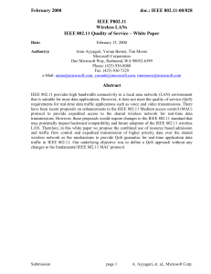 0028-8E-QoS-White-Paper - IEEE 802 LAN/MAN Standards