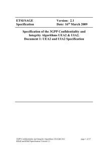 xxx Algorithm Specification