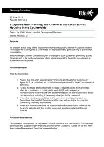 1.1 Fife Council`s current supplementary guidance on New Housing