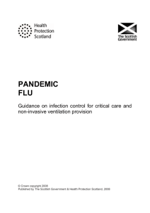 1. Infection control precautions