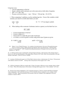 Gas Law - MullisChemistry