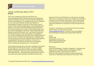 Annals of Delirium Vol 4 March 2011 (word version)