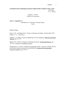 1/9/97 Spring, 1997 - Association for Behavior Analysis International