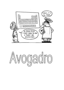 Avogadro Homework Booklet