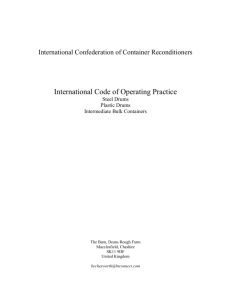 ICCR International Code of Operating Practice