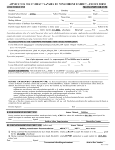 Nonresident Attend.Form