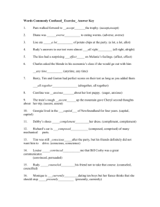 Words Commonly Confused_ Exercise_ Answer Key