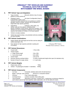 The Urbanaut® Company, Inc. Monorail System