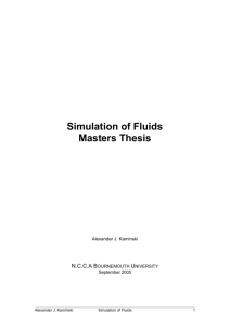 5. Fluid Simulator