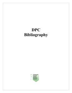 DPC Bibliography