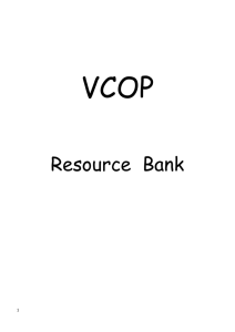 VCOP Activities - Bowerham Primary and Nursery School