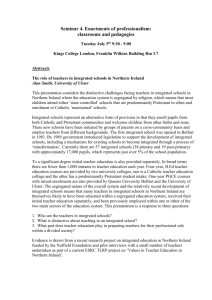 Seminar 4 Abstracts - Teaching and Learning Research Programme