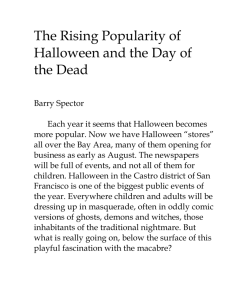 The Rising Popularity of Halloween and the Day of