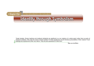 Chapter 1 identity through symbolism
