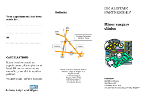 Minor Surgery Information Leaflet