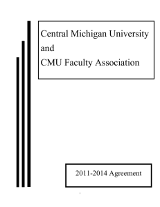 Article 4 - Central Michigan University