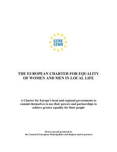 IMPLEMENTATION OF THE CHARTER AND ITS COMMITMENTS