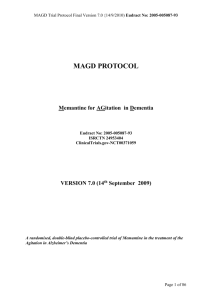 FDA ICH Guideline on Structure and Content of Clinical