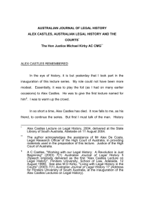 alex castles aust journal of legal history aug 2004