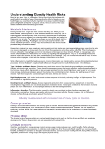 Understanding Obesity Health Risks