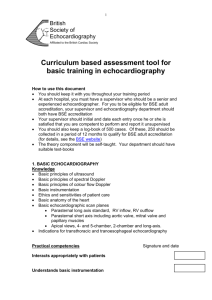 Curriculum based assessment tool for basic training in