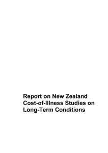 Cost-of-illness studies by disease