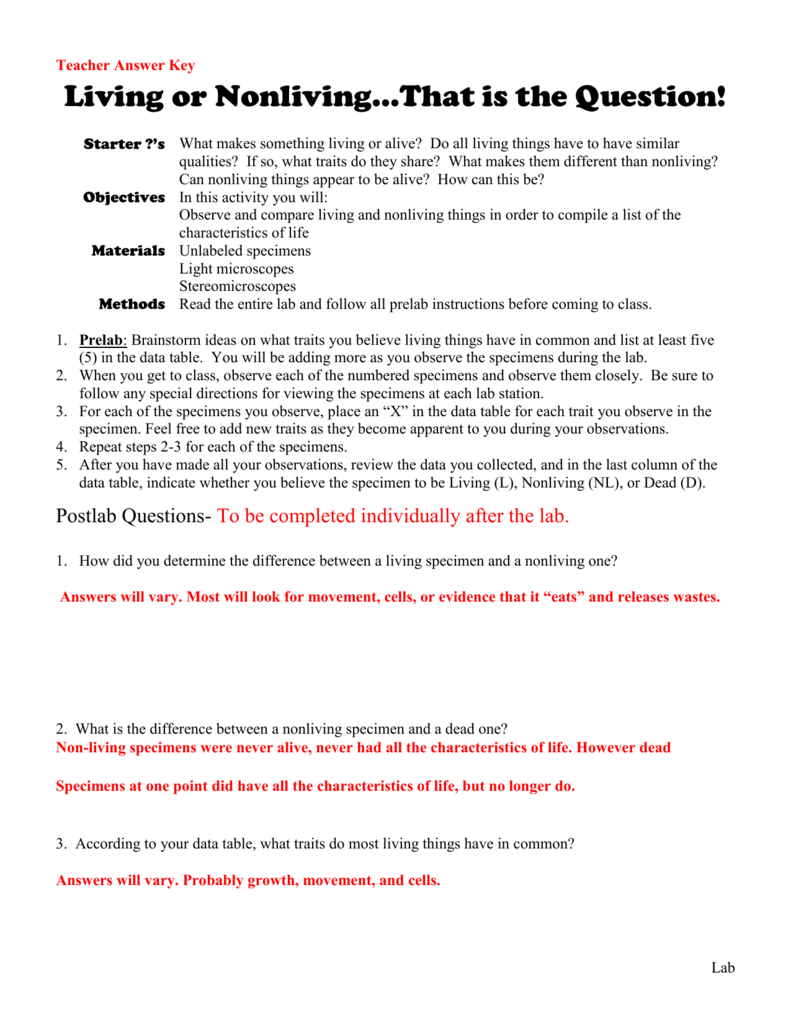  Difference Between Living And Nonliving Cells What Is The Difference