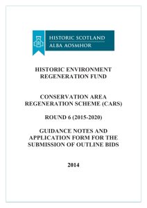 Grants for - Historic Scotland