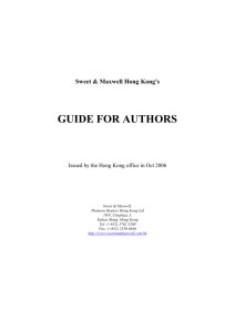 Guide for Authors