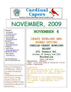 Nov. 09 Newsletter - Illinois Indians Website