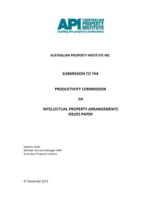 Submission 95 - Australian Property Institute NSW Division