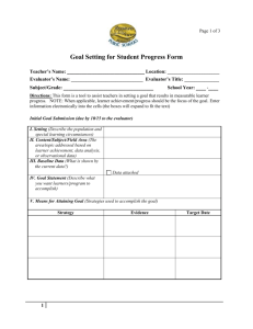 Teacher Performance Evaluation Forms