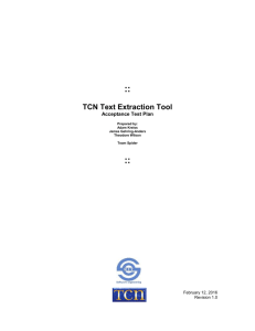 Acceptance Test Plan - Software Engineering @ RIT