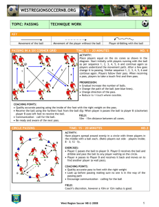 WARM-UP - West Region Soccer, New Brunswick