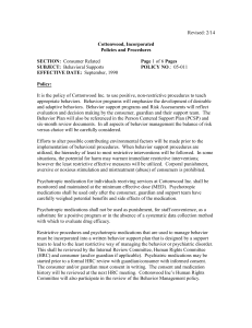 Policy 05-011 - Intranet - Cottonwood Incorporated