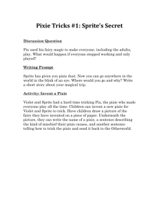 Pixie Tricks Activities