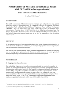 Agricola AEZ Methodology