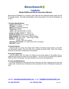 R3005 & R3010 TubeRoller Instruction Manual rev.7