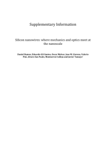 Supplementary Information Supplementary Information Silicon