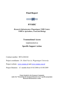 Final Report - WNMRC