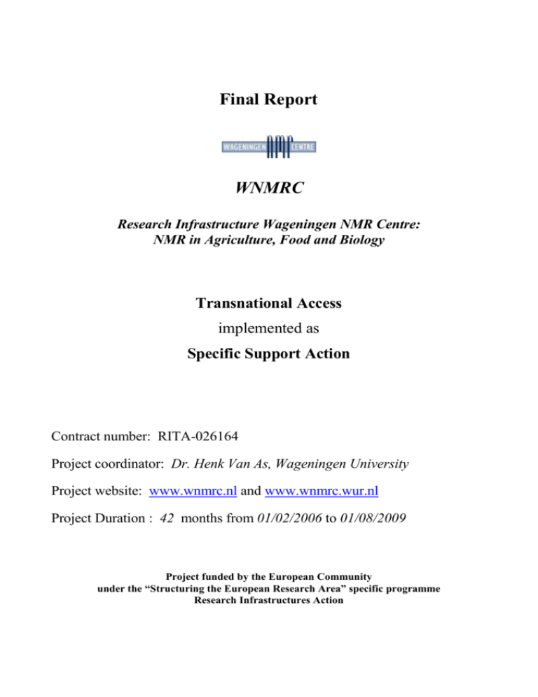 Final Report Wnmrc