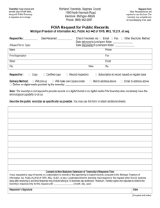 FOIA Request Form