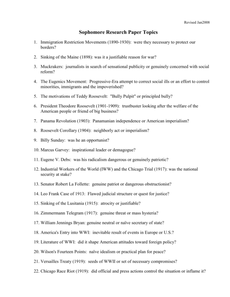 immigration questions for research paper